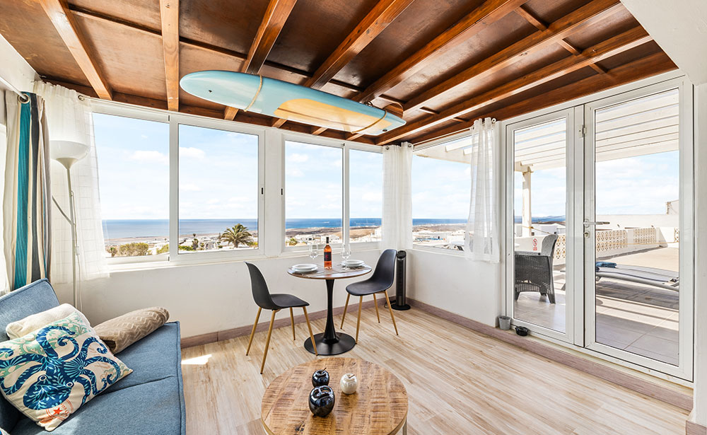 Chambre 2 personnes de l'appartement La Graciosa à Lanzarote
